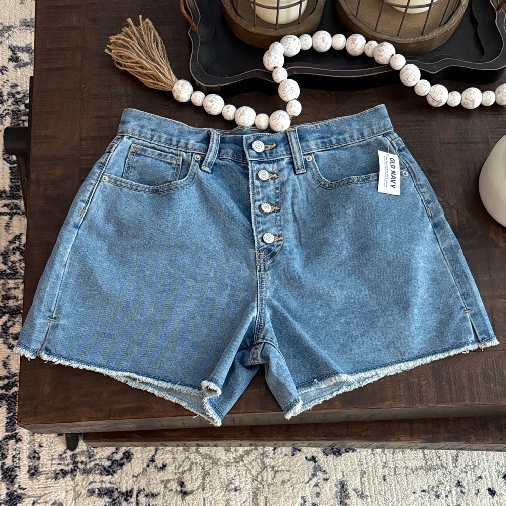 Old Navy Blue Denim Shorts Girls size 18